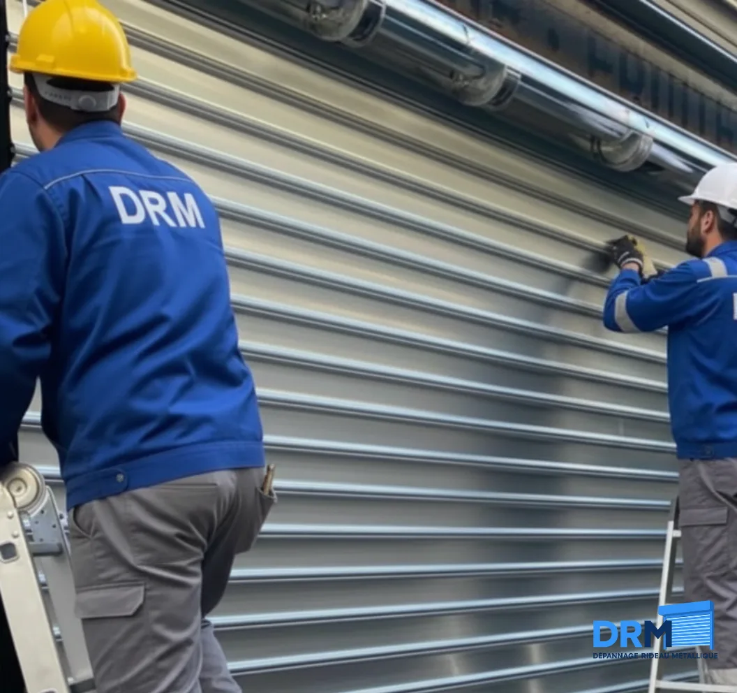 Depannage rideau metallique Paris 19e - intervention DRM 24h/24