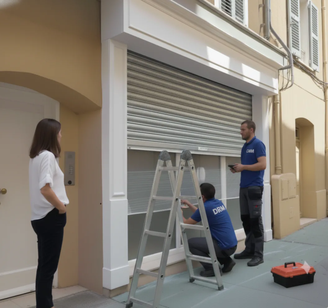 Technicien DRM en intervention secteur parking